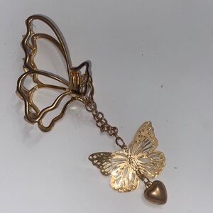 🌷NEW butterfly hair claw clip